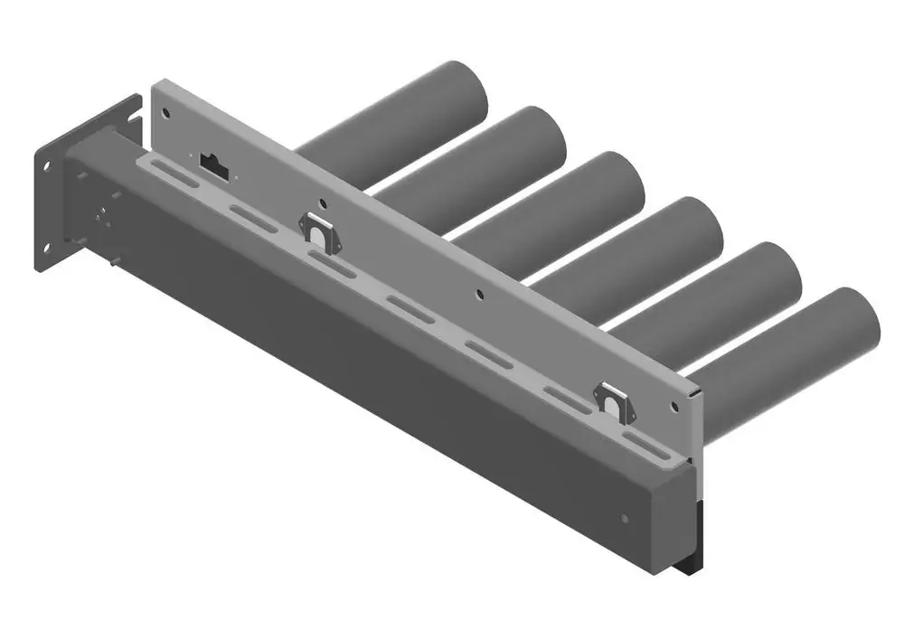 BOSCH Brennrost mit mehreren zylindrischen Brennstäben aus Metall, montiert auf einer Trägerplatte mit Befestigungsmöglichkeiten.